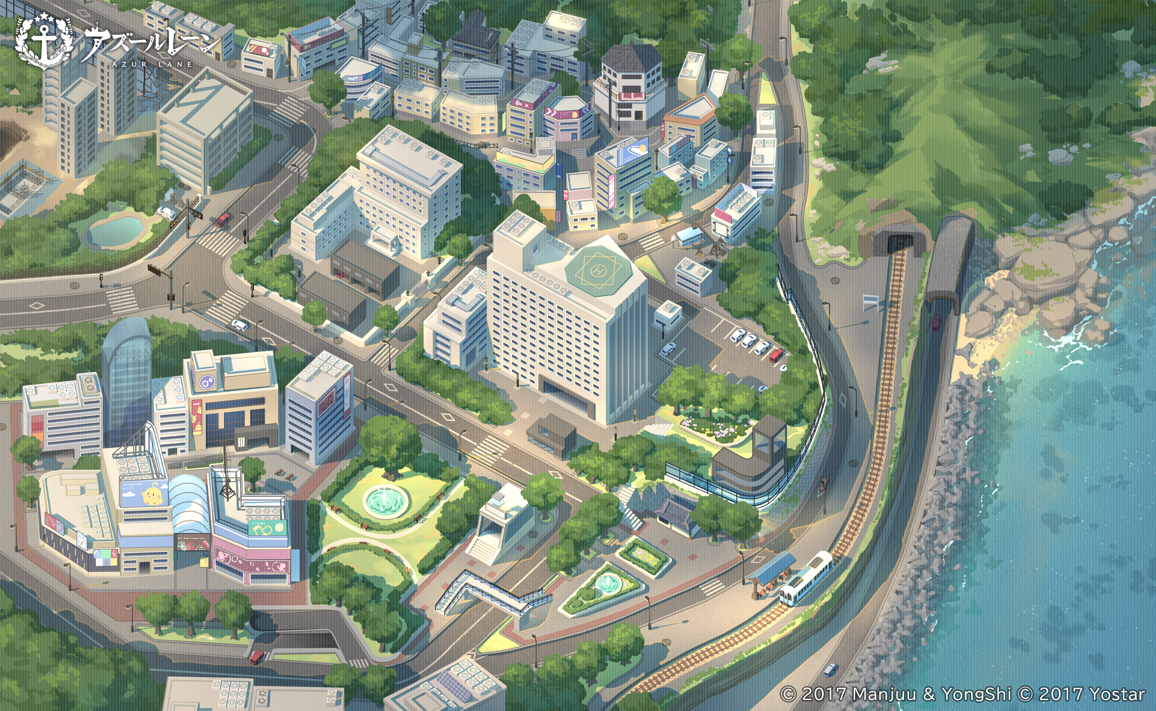 Landscape Anime Full HD Wallpaper #2738